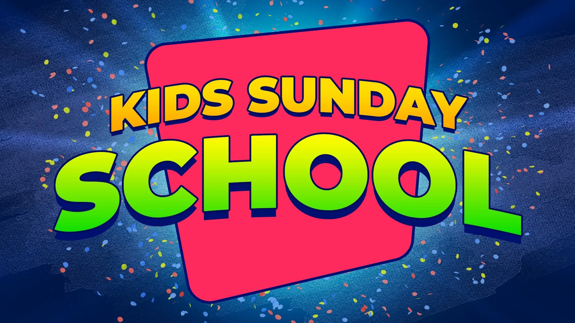 Children's Sunday School